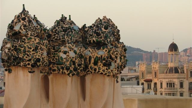 Casa Mila in Barcelona Rooftop