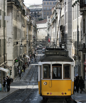 Courtesy image Tram in Lisbon