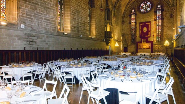 Courtesy image Event Setup at Pamplona Cathedral