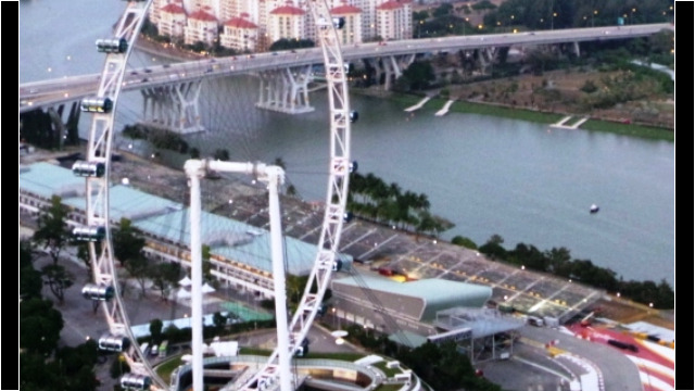 © 2014 Phensri Rutledge Ferris Wheel in Singapore