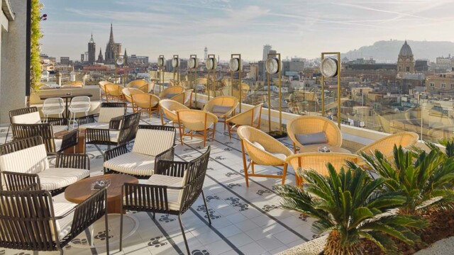 Courtesy image H10 Cubik Barcelona Atik Terrace