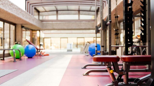 Courtesy image Hilton Madrid Airport Fitness Center - Outdoors