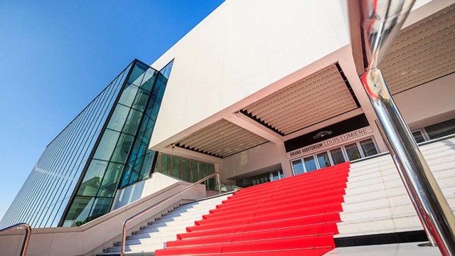 Courtesy of Palais des Festivals et des Congres in Cannes Le Palais des Festivals in Cannes (exterior)
