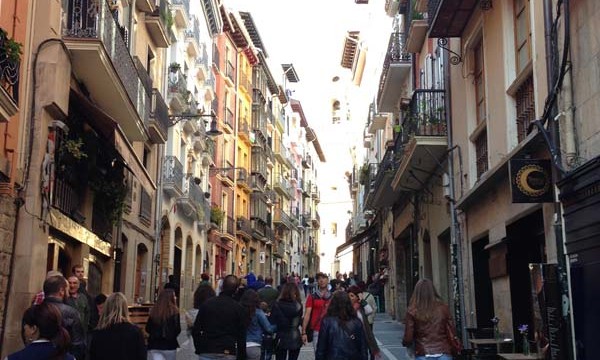 Pamplona's Narrow Streets