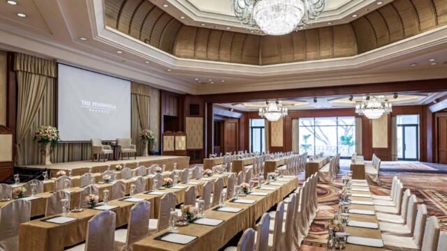 Courtesy image Peninsula Bangkok Sakuntala Meeting Space