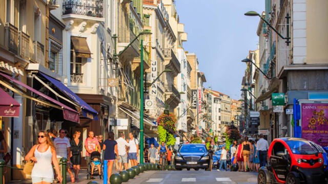 Courtesy of Palais des Festivals et des Congres in Cannes Shopping in Cannes, France