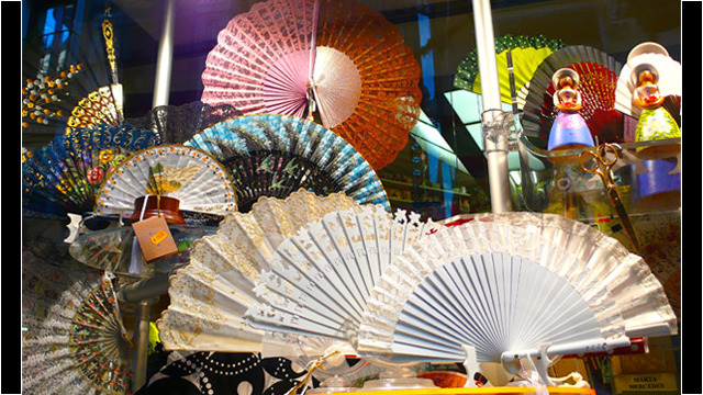 (c) 2011 Jackie Sheckler Finch Shopping in Toledo, Spain