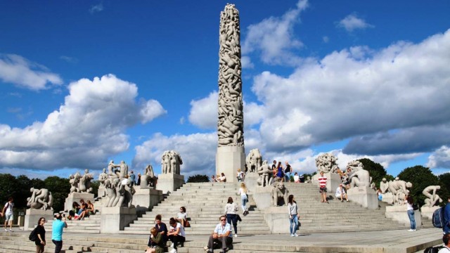 Vigeland Sculpture Park Is One of Oslo's Most Visited Spots