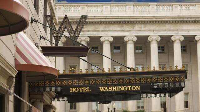 Courtesy image W Washington