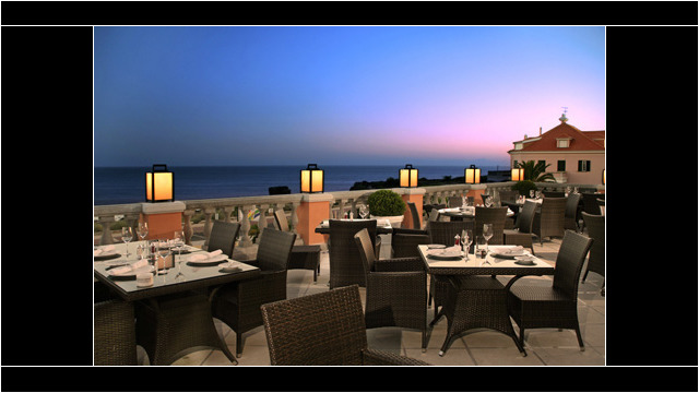 Courtesy image Grande Real Villa Italia Restaurante Belvedere Terrace in Cascais, Portugal