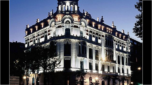 Autograph Collection. This is located on a quiet street by Retiro Park. Courtesy image Palacio Del Retiro (Exterior)