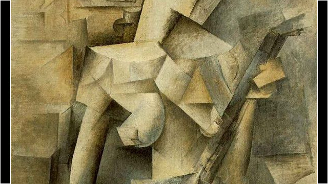 Girl with a Mandolin by Pablo Picasso.
Image courtesy of PabloPicasso.org Girl with a Mandolin by Picasso