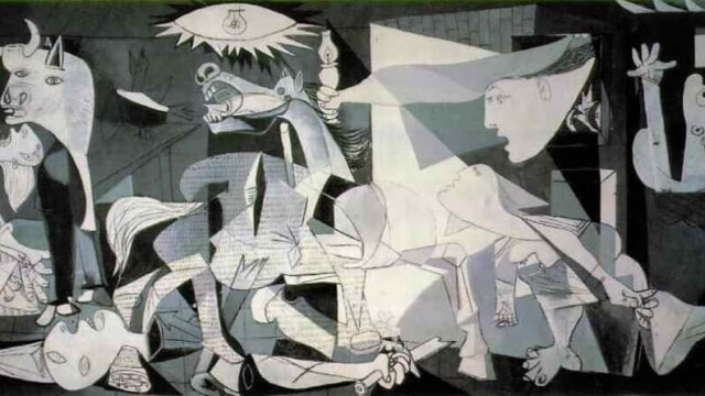 Guernica by Picasso.
Image courtesy of PabloPicasso.org Guernica by Picasso