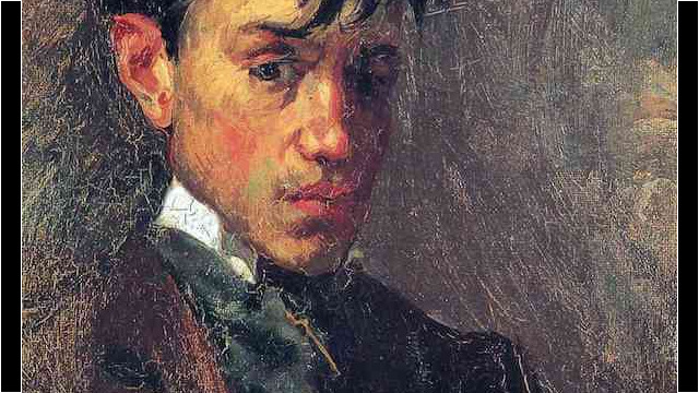 Self Portrait in 1896 by Pablo Picasso.
Image courtesy of PabloPicasso.org Picasso Self Portrait 1896