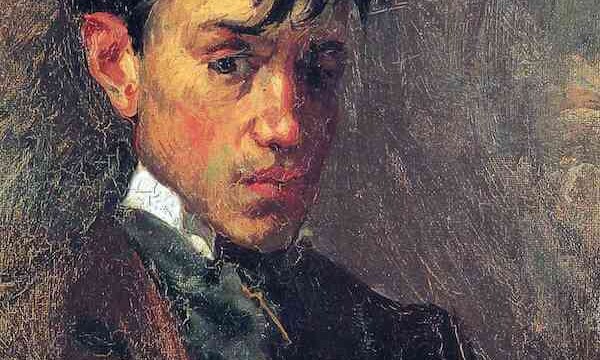 Picasso Self Portrait 1896