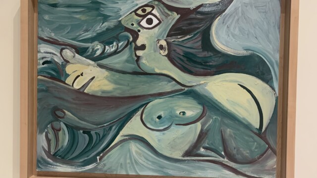 Picasso Museum in Malaga - Pablo Picasso - Bather (1971)