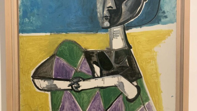 Picasso Museum in Malaga - Pablo Picasso - Jacqueline Seated (1954)