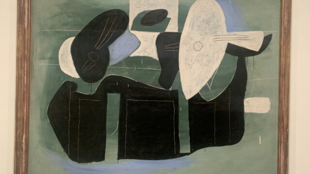 Reina Sofia in Madrid - Pablo Picasso - Musical Instruments on a Table (1924)