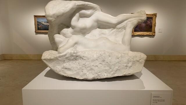 Thyssen Museum in Madrid - Auguste Rodin - The Dream - The Angels Kiss (1905)