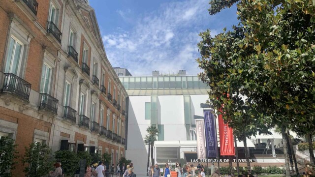 Thyssen Museum in Madrid Exterior.
© 2023 Rob Hard Thyssen Museum in Madrid Exterior