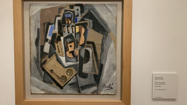 Thyssen Museum in Madrid - Salvador Dali - Pierrot with a Guitar (1923).
© 2023 Rob Hard Thyssen Museum in Madrid - Salvador Dali - Pierrot with a Guitar (1923)