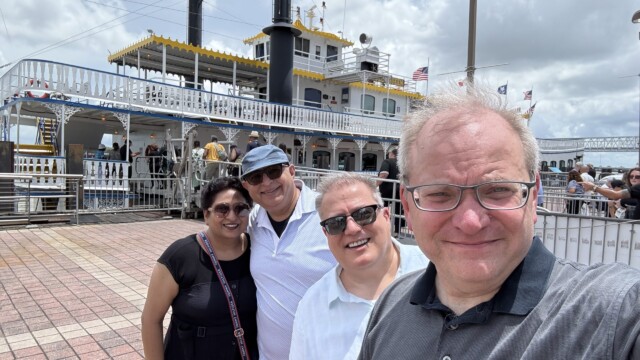 © Rob Hard 2025 The Creole Quatre at the Paddlewheeler River Cruise in New Orleans
