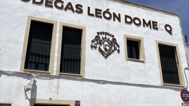 Bodegas Leon Domecq in the Jerez, Spain, in the historic Santiago quarter of northern Jerez, Spain