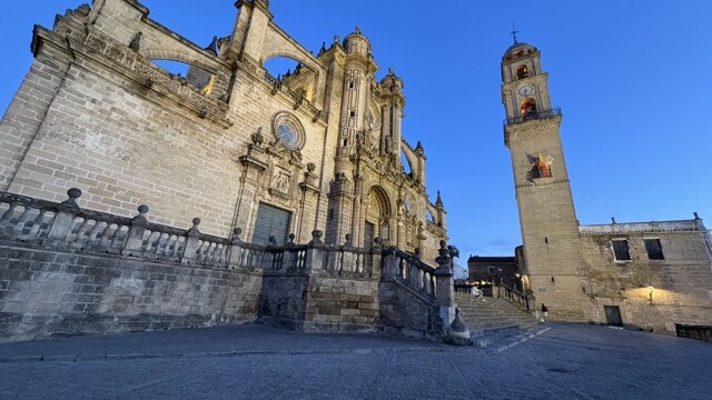 Jerez de la Frontera Cathedral in Early Evening