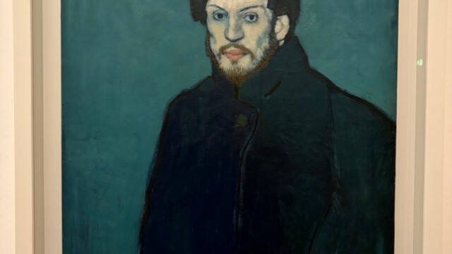 Pablo Picasso painted this self-portrait in 1901 (at the Picasso Museum Paris). © 2026 Rob Hard Pablo Picasso Self Portrait (1901) at the Picasso Museum Paris